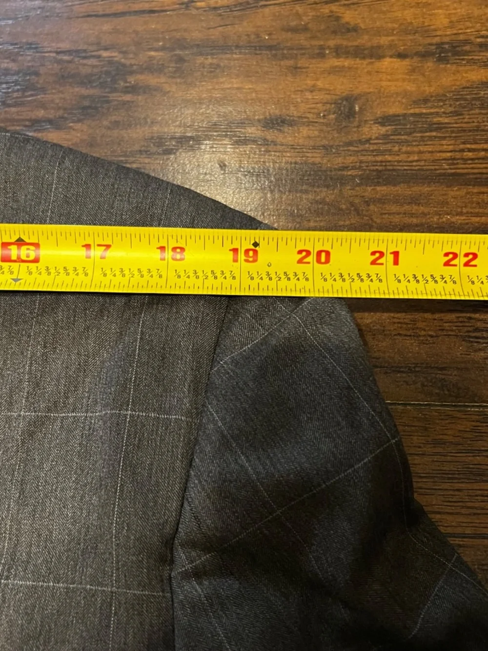 Vintage Burberry Single Breasted Suit Jacket Men 42L Wool Brown Check Made USA